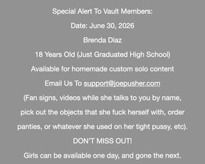 200 (18 Brenda New Girl Pics Inside) Available For Custom Content!